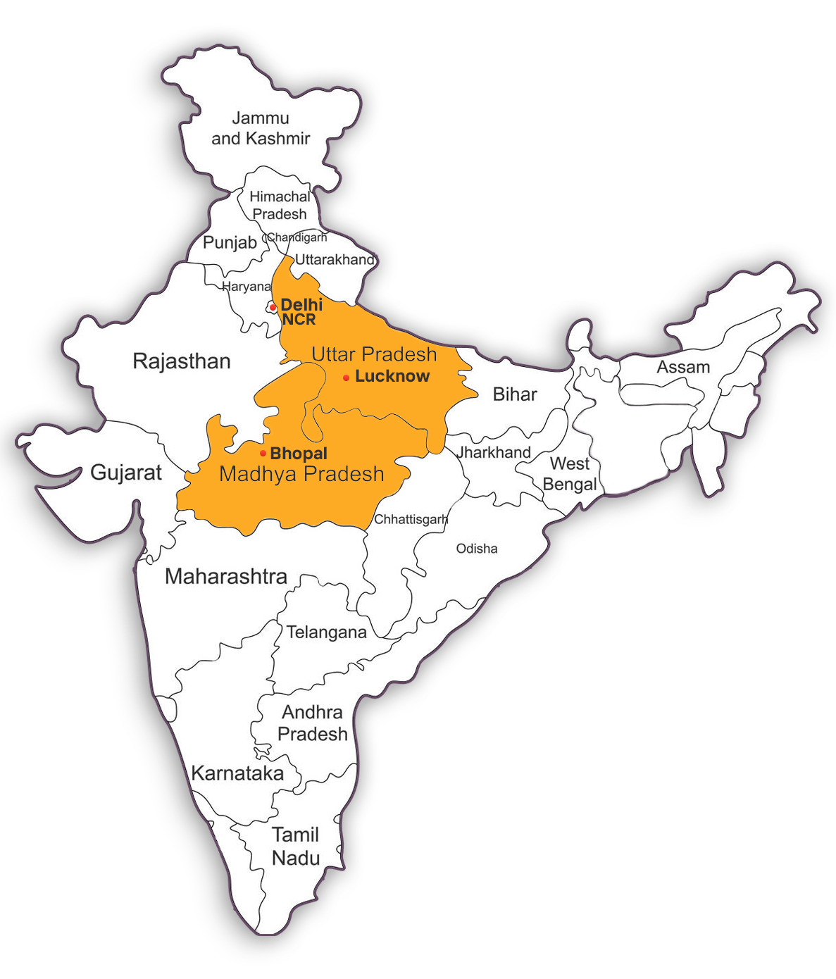 Map of India